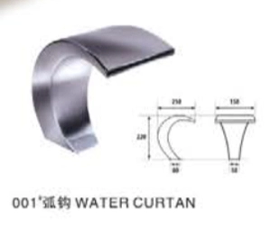 OEM ODM Polished Stainless Swimming Pool Spa Shower Waterfall